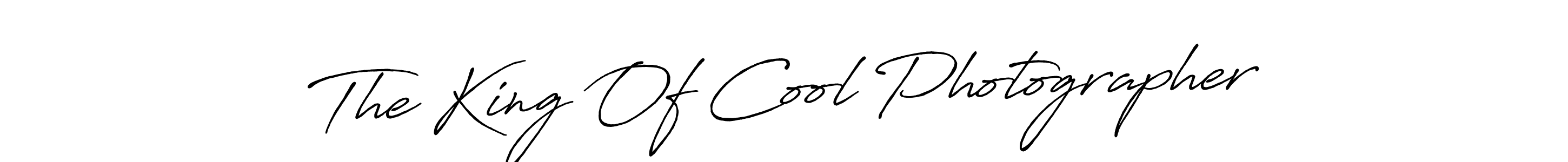 Once you've used our free online signature maker to create your best signature Antro_Vectra_Bolder style, it's time to enjoy all of the benefits that The King Of Cool Photographer name signing documents. The King Of Cool Photographer signature style 7 images and pictures png