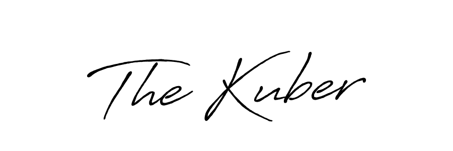 Make a beautiful signature design for name The Kuber. Use this online signature maker to create a handwritten signature for free. The Kuber signature style 7 images and pictures png