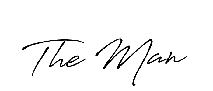 It looks lik you need a new signature style for name The Man. Design unique handwritten (Antro_Vectra_Bolder) signature with our free signature maker in just a few clicks. The Man signature style 7 images and pictures png