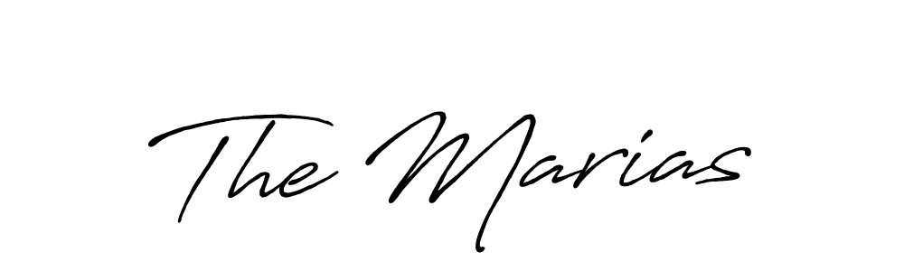 How to Draw The Marias signature style? Antro_Vectra_Bolder is a latest design signature styles for name The Marias. The Marias signature style 7 images and pictures png