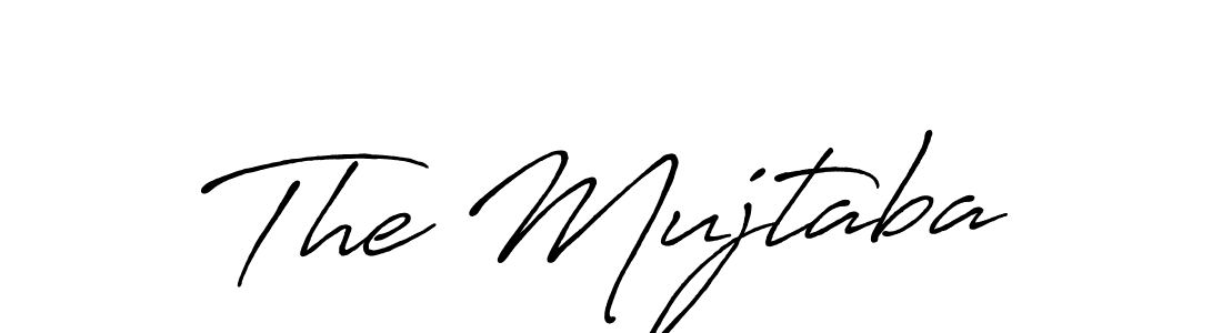 Design your own signature with our free online signature maker. With this signature software, you can create a handwritten (Antro_Vectra_Bolder) signature for name The Mujtaba. The Mujtaba signature style 7 images and pictures png