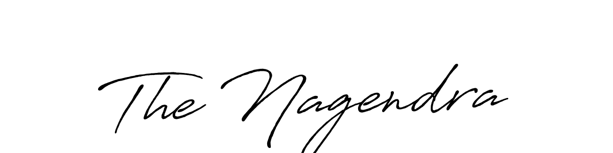 Design your own signature with our free online signature maker. With this signature software, you can create a handwritten (Antro_Vectra_Bolder) signature for name The Nagendra. The Nagendra signature style 7 images and pictures png