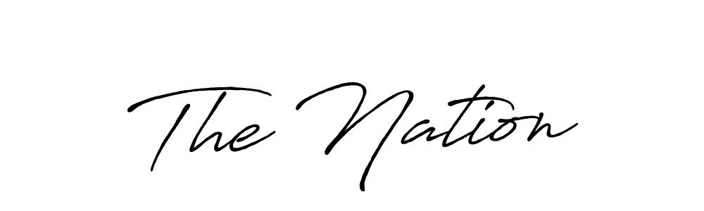 You can use this online signature creator to create a handwritten signature for the name The Nation. This is the best online autograph maker. The Nation signature style 7 images and pictures png