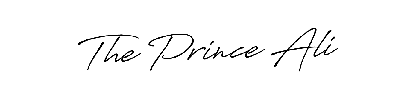 Make a beautiful signature design for name The Prince Ali. Use this online signature maker to create a handwritten signature for free. The Prince Ali signature style 7 images and pictures png