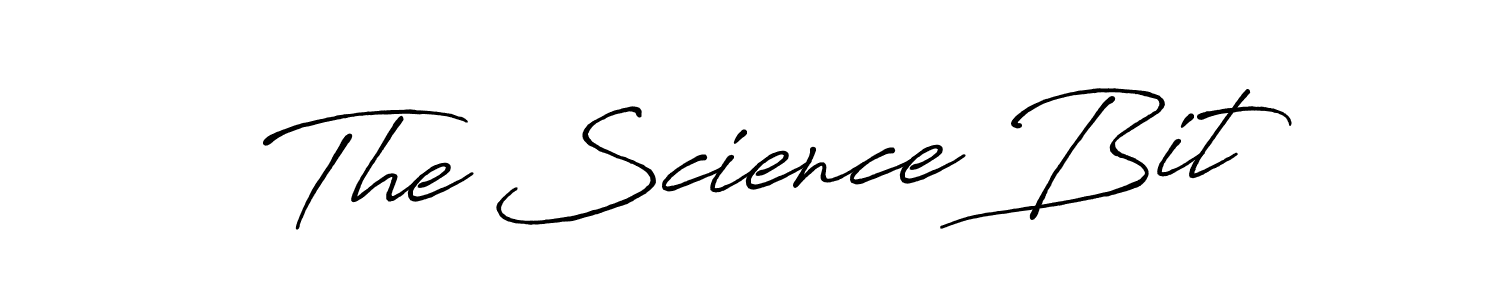 Similarly Antro_Vectra_Bolder is the best handwritten signature design. Signature creator online .You can use it as an online autograph creator for name The Science Bit. The Science Bit signature style 7 images and pictures png