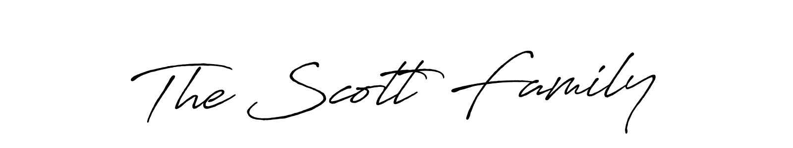 Make a short The Scott Family signature style. Manage your documents anywhere anytime using Antro_Vectra_Bolder. Create and add eSignatures, submit forms, share and send files easily. The Scott Family signature style 7 images and pictures png