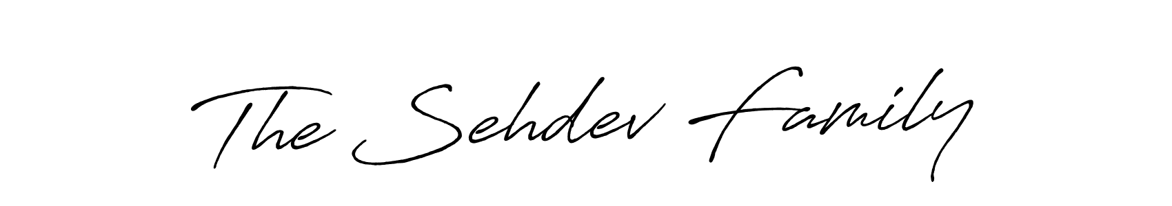 Also we have The Sehdev Family name is the best signature style. Create professional handwritten signature collection using Antro_Vectra_Bolder autograph style. The Sehdev Family signature style 7 images and pictures png