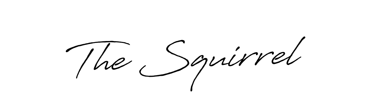 How to Draw The Squirrel signature style? Antro_Vectra_Bolder is a latest design signature styles for name The Squirrel. The Squirrel signature style 7 images and pictures png