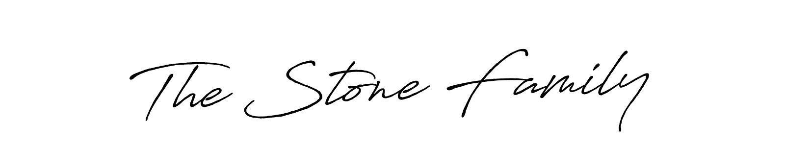 How to make The Stone Family signature? Antro_Vectra_Bolder is a professional autograph style. Create handwritten signature for The Stone Family name. The Stone Family signature style 7 images and pictures png