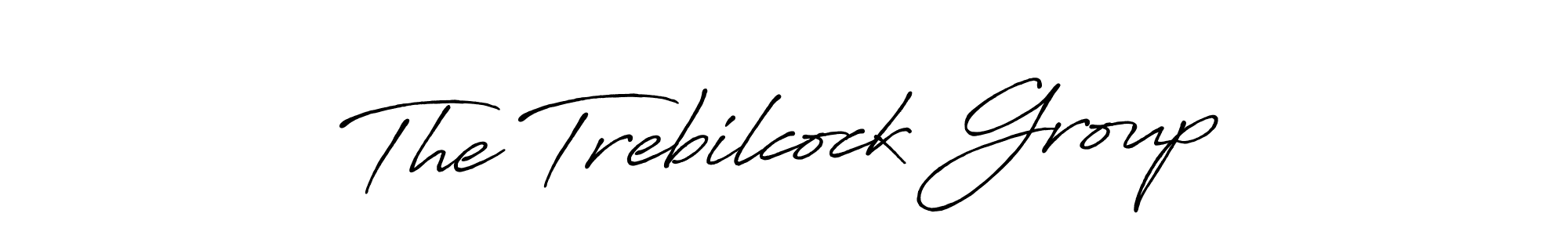 The Trebilcock Group stylish signature style. Best Handwritten Sign (Antro_Vectra_Bolder) for my name. Handwritten Signature Collection Ideas for my name The Trebilcock Group. The Trebilcock Group signature style 7 images and pictures png