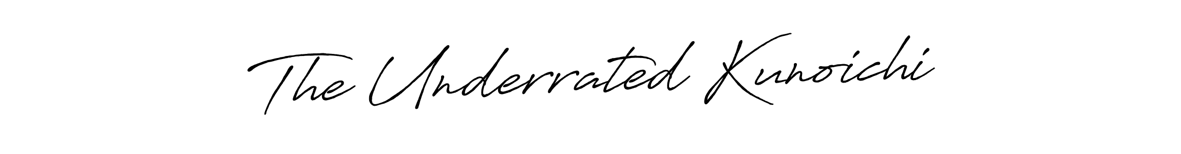 The best way (Antro_Vectra_Bolder) to make a short signature is to pick only two or three words in your name. The name The Underrated Kunoichi include a total of six letters. For converting this name. The Underrated Kunoichi signature style 7 images and pictures png