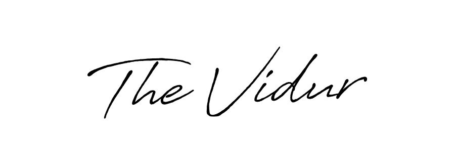It looks lik you need a new signature style for name The Vidur. Design unique handwritten (Antro_Vectra_Bolder) signature with our free signature maker in just a few clicks. The Vidur signature style 7 images and pictures png