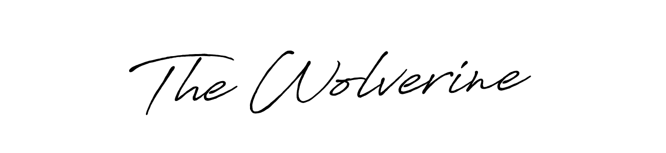 Similarly Antro_Vectra_Bolder is the best handwritten signature design. Signature creator online .You can use it as an online autograph creator for name The Wolverine. The Wolverine signature style 7 images and pictures png