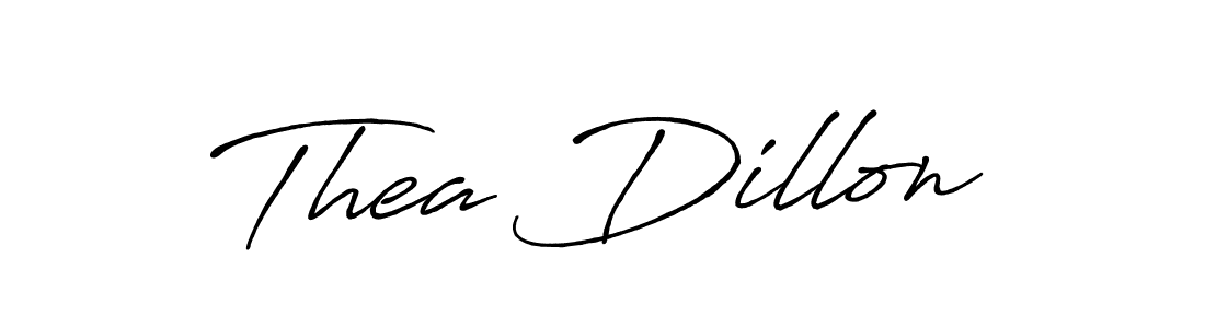 Make a beautiful signature design for name Thea Dillon. Use this online signature maker to create a handwritten signature for free. Thea Dillon signature style 7 images and pictures png