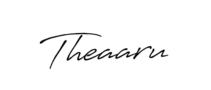 Design your own signature with our free online signature maker. With this signature software, you can create a handwritten (Antro_Vectra_Bolder) signature for name Theaaru. Theaaru signature style 7 images and pictures png