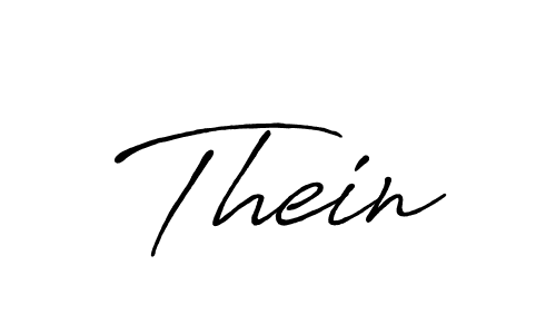 Design your own signature with our free online signature maker. With this signature software, you can create a handwritten (Antro_Vectra_Bolder) signature for name Thein. Thein signature style 7 images and pictures png