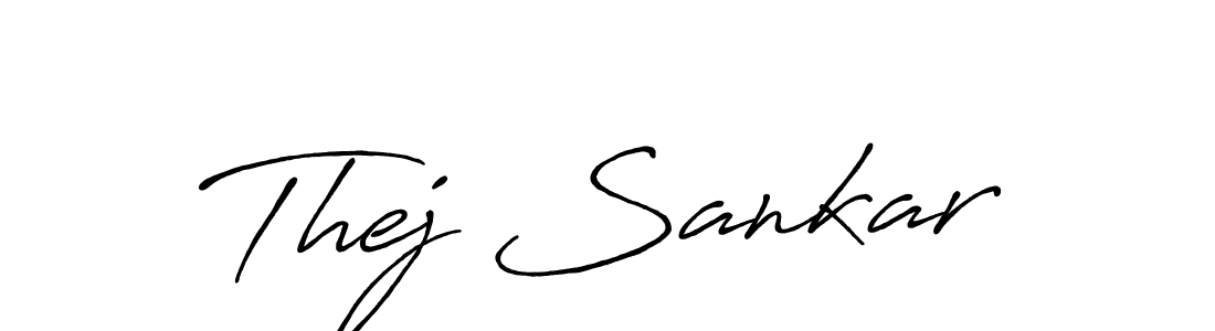 Make a short Thej Sankar signature style. Manage your documents anywhere anytime using Antro_Vectra_Bolder. Create and add eSignatures, submit forms, share and send files easily. Thej Sankar signature style 7 images and pictures png