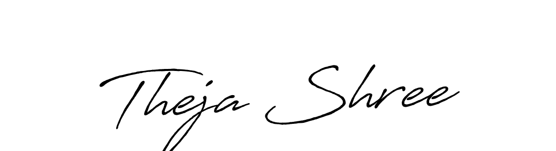 Once you've used our free online signature maker to create your best signature Antro_Vectra_Bolder style, it's time to enjoy all of the benefits that Theja Shree name signing documents. Theja Shree signature style 7 images and pictures png