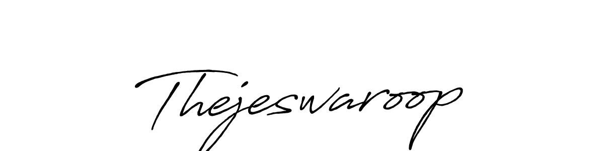 Antro_Vectra_Bolder is a professional signature style that is perfect for those who want to add a touch of class to their signature. It is also a great choice for those who want to make their signature more unique. Get Thejeswaroop name to fancy signature for free. Thejeswaroop signature style 7 images and pictures png
