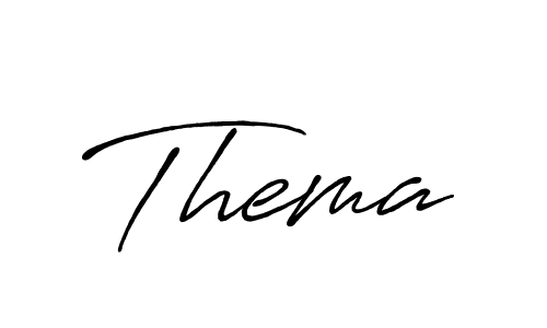 Best and Professional Signature Style for Thema. Antro_Vectra_Bolder Best Signature Style Collection. Thema signature style 7 images and pictures png