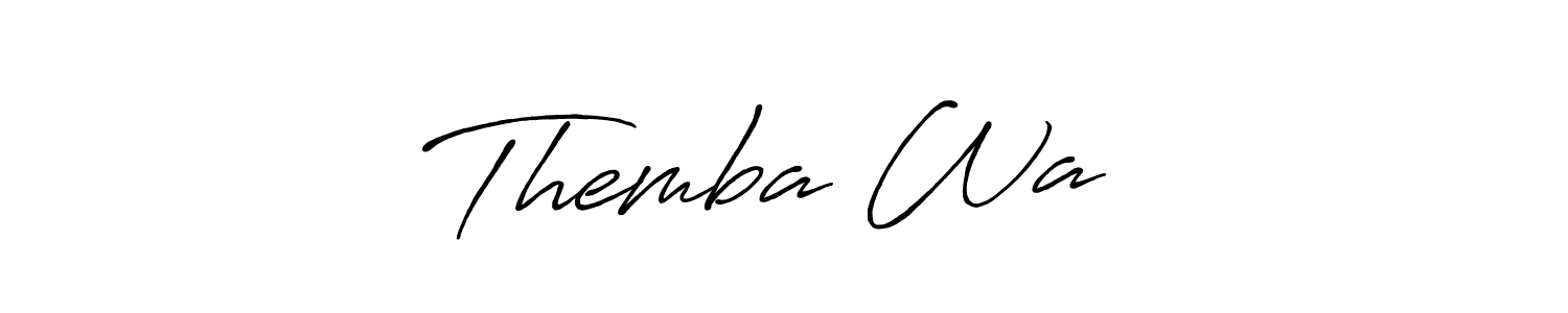 if you are searching for the best signature style for your name Themba Wa♥️. so please give up your signature search. here we have designed multiple signature styles  using Antro_Vectra_Bolder. Themba Wa♥️ signature style 7 images and pictures png