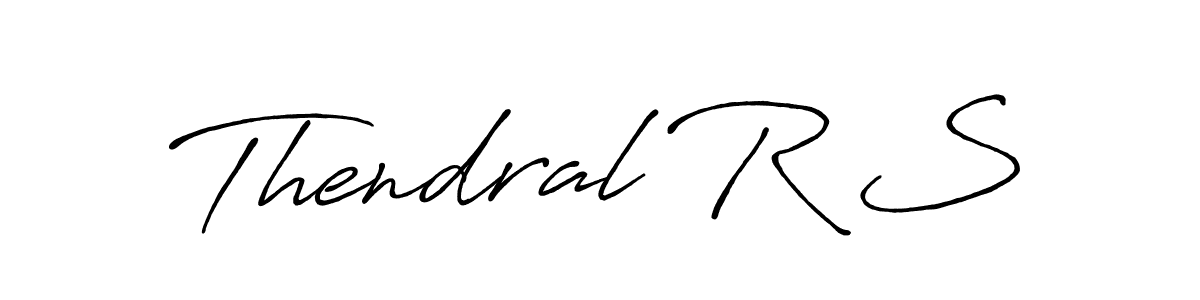 See photos of Thendral R S official signature by Spectra . Check more albums & portfolios. Read reviews & check more about Antro_Vectra_Bolder font. Thendral R S signature style 7 images and pictures png