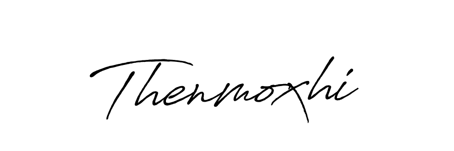 Use a signature maker to create a handwritten signature online. With this signature software, you can design (Antro_Vectra_Bolder) your own signature for name Thenmoxhi. Thenmoxhi signature style 7 images and pictures png