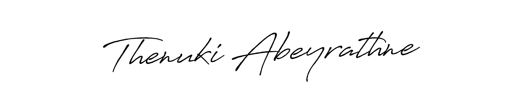 Once you've used our free online signature maker to create your best signature Antro_Vectra_Bolder style, it's time to enjoy all of the benefits that Thenuki Abeyrathne name signing documents. Thenuki Abeyrathne signature style 7 images and pictures png