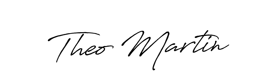 Use a signature maker to create a handwritten signature online. With this signature software, you can design (Antro_Vectra_Bolder) your own signature for name Theo Martin. Theo Martin signature style 7 images and pictures png