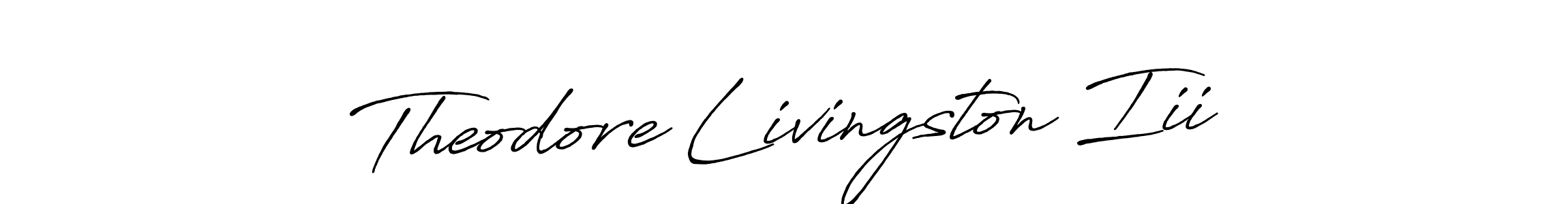 How to make Theodore Livingston Iii signature? Antro_Vectra_Bolder is a professional autograph style. Create handwritten signature for Theodore Livingston Iii name. Theodore Livingston Iii signature style 7 images and pictures png