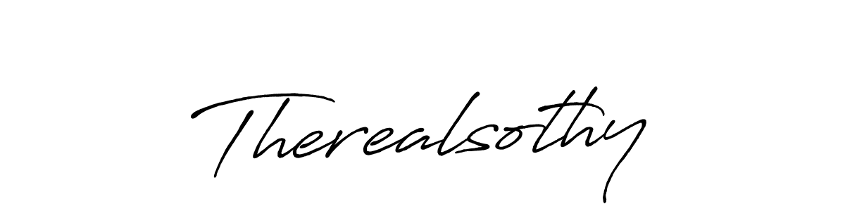 Antro_Vectra_Bolder is a professional signature style that is perfect for those who want to add a touch of class to their signature. It is also a great choice for those who want to make their signature more unique. Get Therealsothy name to fancy signature for free. Therealsothy signature style 7 images and pictures png