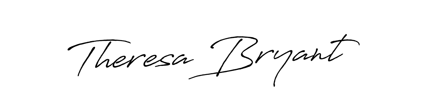 Also You can easily find your signature by using the search form. We will create Theresa Bryant name handwritten signature images for you free of cost using Antro_Vectra_Bolder sign style. Theresa Bryant signature style 7 images and pictures png