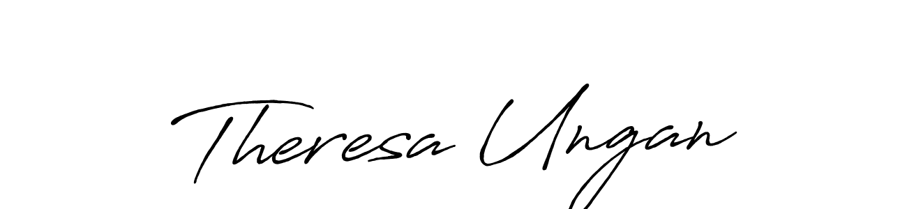 Make a short Theresa Ungan signature style. Manage your documents anywhere anytime using Antro_Vectra_Bolder. Create and add eSignatures, submit forms, share and send files easily. Theresa Ungan signature style 7 images and pictures png