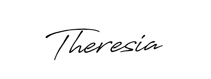 You should practise on your own different ways (Antro_Vectra_Bolder) to write your name (Theresia) in signature. don't let someone else do it for you. Theresia signature style 7 images and pictures png