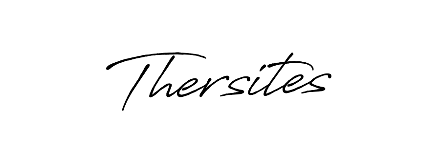 Design your own signature with our free online signature maker. With this signature software, you can create a handwritten (Antro_Vectra_Bolder) signature for name Thersites. Thersites signature style 7 images and pictures png