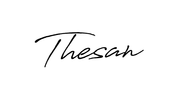 Antro_Vectra_Bolder is a professional signature style that is perfect for those who want to add a touch of class to their signature. It is also a great choice for those who want to make their signature more unique. Get Thesan name to fancy signature for free. Thesan signature style 7 images and pictures png