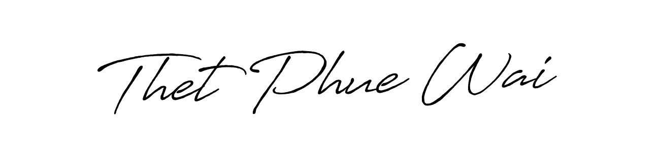 You should practise on your own different ways (Antro_Vectra_Bolder) to write your name (Thet Phue Wai) in signature. don't let someone else do it for you. Thet Phue Wai signature style 7 images and pictures png