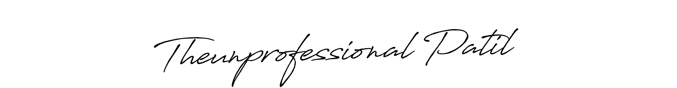 How to Draw Theunprofessional Patil signature style? Antro_Vectra_Bolder is a latest design signature styles for name Theunprofessional Patil. Theunprofessional Patil signature style 7 images and pictures png