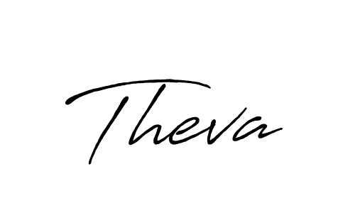 Also we have Theva name is the best signature style. Create professional handwritten signature collection using Antro_Vectra_Bolder autograph style. Theva signature style 7 images and pictures png