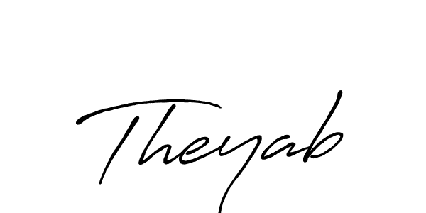 Antro_Vectra_Bolder is a professional signature style that is perfect for those who want to add a touch of class to their signature. It is also a great choice for those who want to make their signature more unique. Get Theyab name to fancy signature for free. Theyab signature style 7 images and pictures png