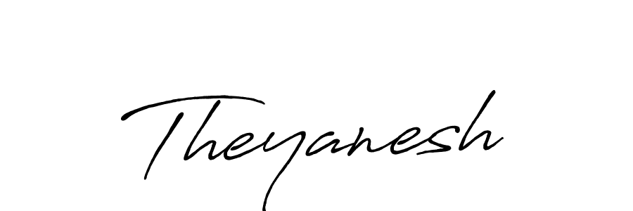 Similarly Antro_Vectra_Bolder is the best handwritten signature design. Signature creator online .You can use it as an online autograph creator for name Theyanesh. Theyanesh signature style 7 images and pictures png