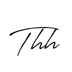 The best way (Antro_Vectra_Bolder) to make a short signature is to pick only two or three words in your name. The name Thh include a total of six letters. For converting this name. Thh signature style 7 images and pictures png