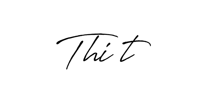 Make a beautiful signature design for name Thiết. With this signature (Antro_Vectra_Bolder) style, you can create a handwritten signature for free. Thiết signature style 7 images and pictures png