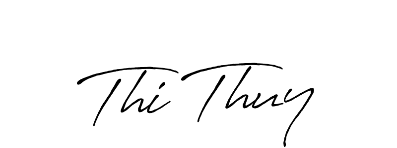 if you are searching for the best signature style for your name Thi Thuy. so please give up your signature search. here we have designed multiple signature styles  using Antro_Vectra_Bolder. Thi Thuy signature style 7 images and pictures png