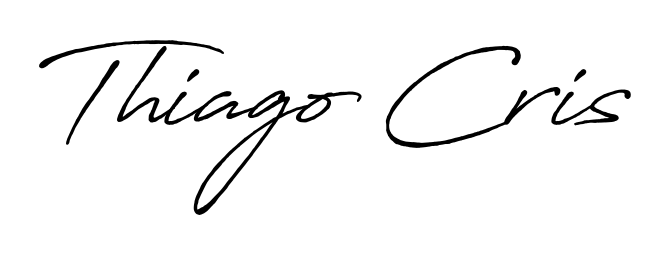 Explore multiple handwriting variations for Thiago Cris including this stunning Antro_Vectra_Bolder design. Free to use across all platforms. Thiago Cris signature style 7 images and pictures png