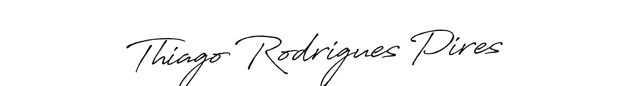 You can use this online signature creator to create a handwritten signature for the name Thiago Rodrigues Pires. This is the best online autograph maker. Thiago Rodrigues Pires signature style 7 images and pictures png