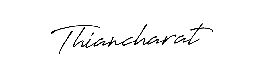 Once you've used our free online signature maker to create your best signature Antro_Vectra_Bolder style, it's time to enjoy all of the benefits that Thiancharat name signing documents. Thiancharat signature style 7 images and pictures png