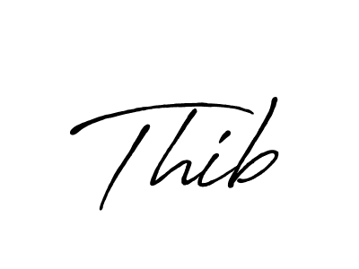 Also we have Thib name is the best signature style. Create professional handwritten signature collection using Antro_Vectra_Bolder autograph style. Thib signature style 7 images and pictures png