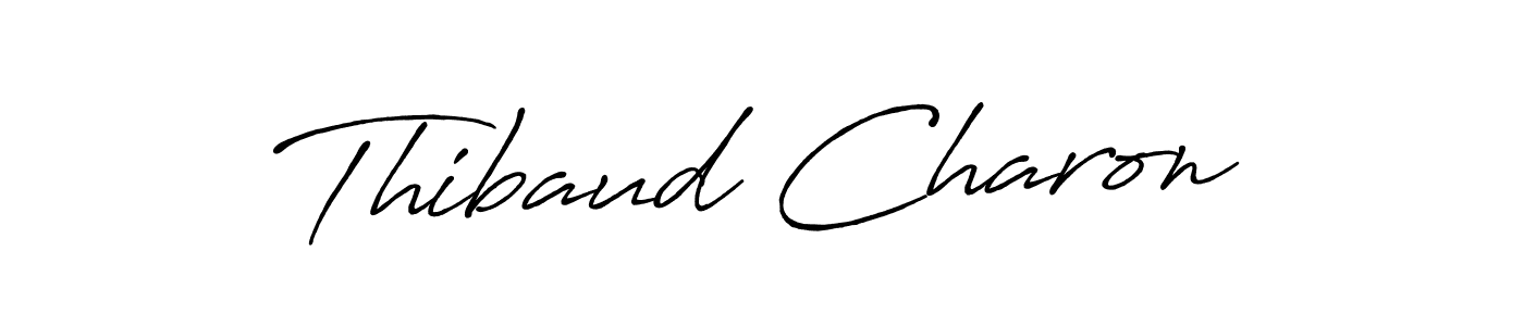 if you are searching for the best signature style for your name Thibaud Charon. so please give up your signature search. here we have designed multiple signature styles  using Antro_Vectra_Bolder. Thibaud Charon signature style 7 images and pictures png