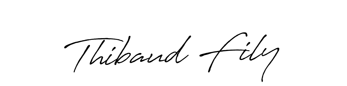 How to make Thibaud Fily signature? Antro_Vectra_Bolder is a professional autograph style. Create handwritten signature for Thibaud Fily name. Thibaud Fily signature style 7 images and pictures png